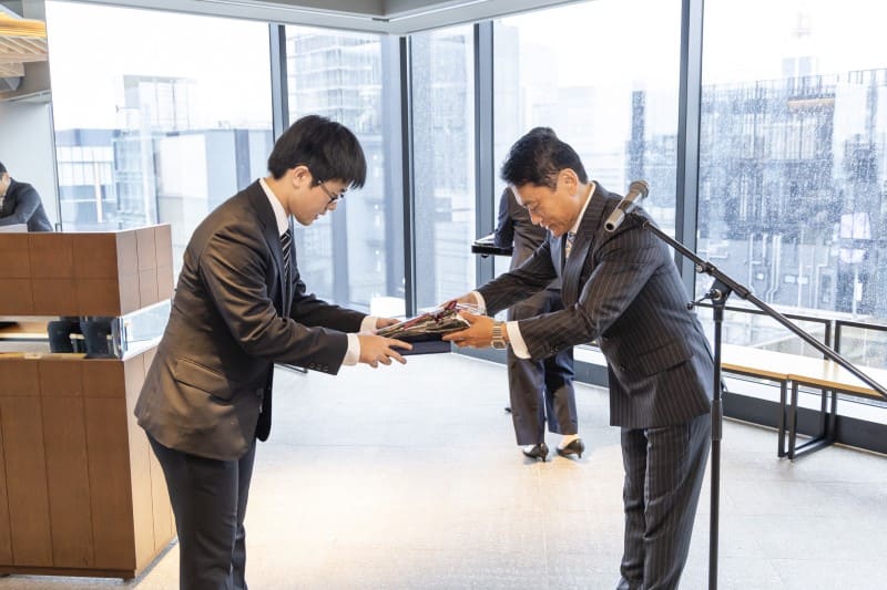 内定式4