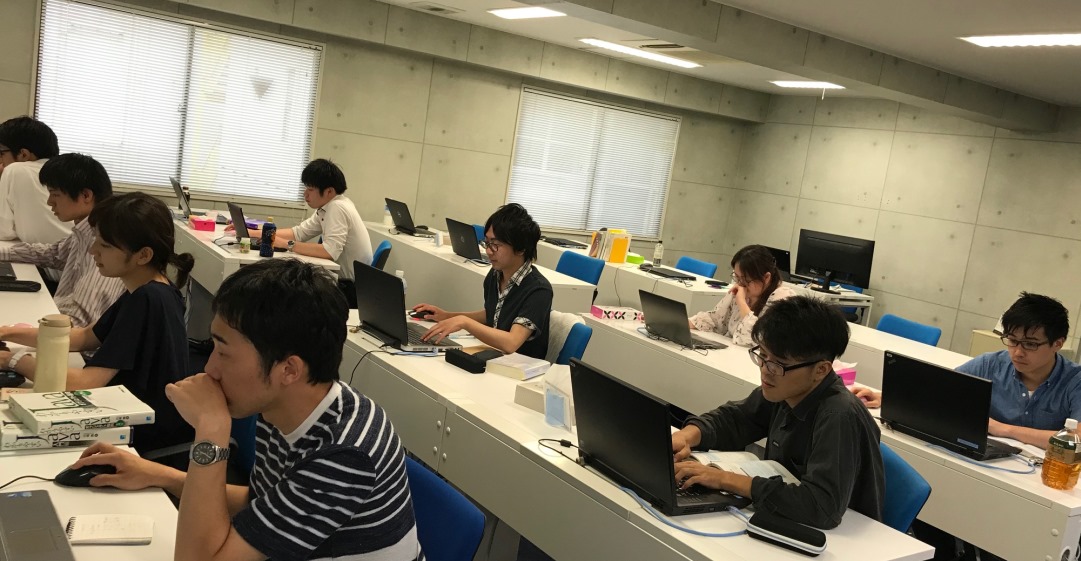 インタビュー風景