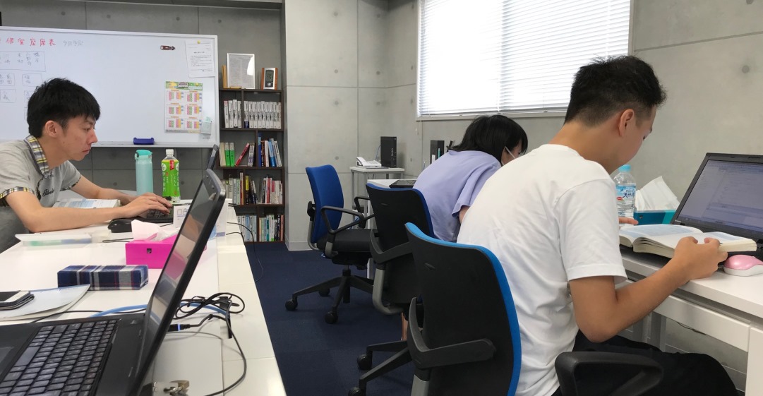 インタビュー風景
