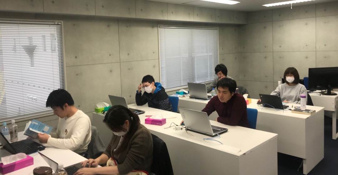インタビュー風景