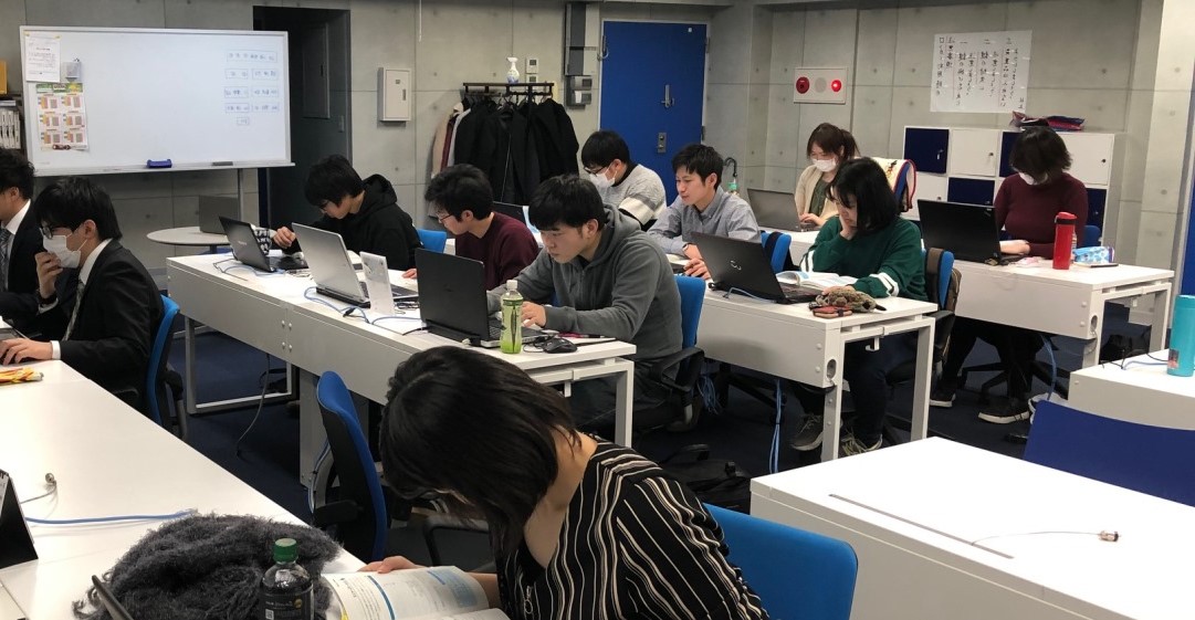 インタビュー風景