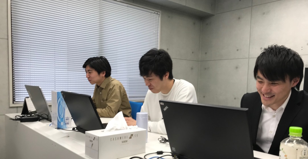 インタビュー風景