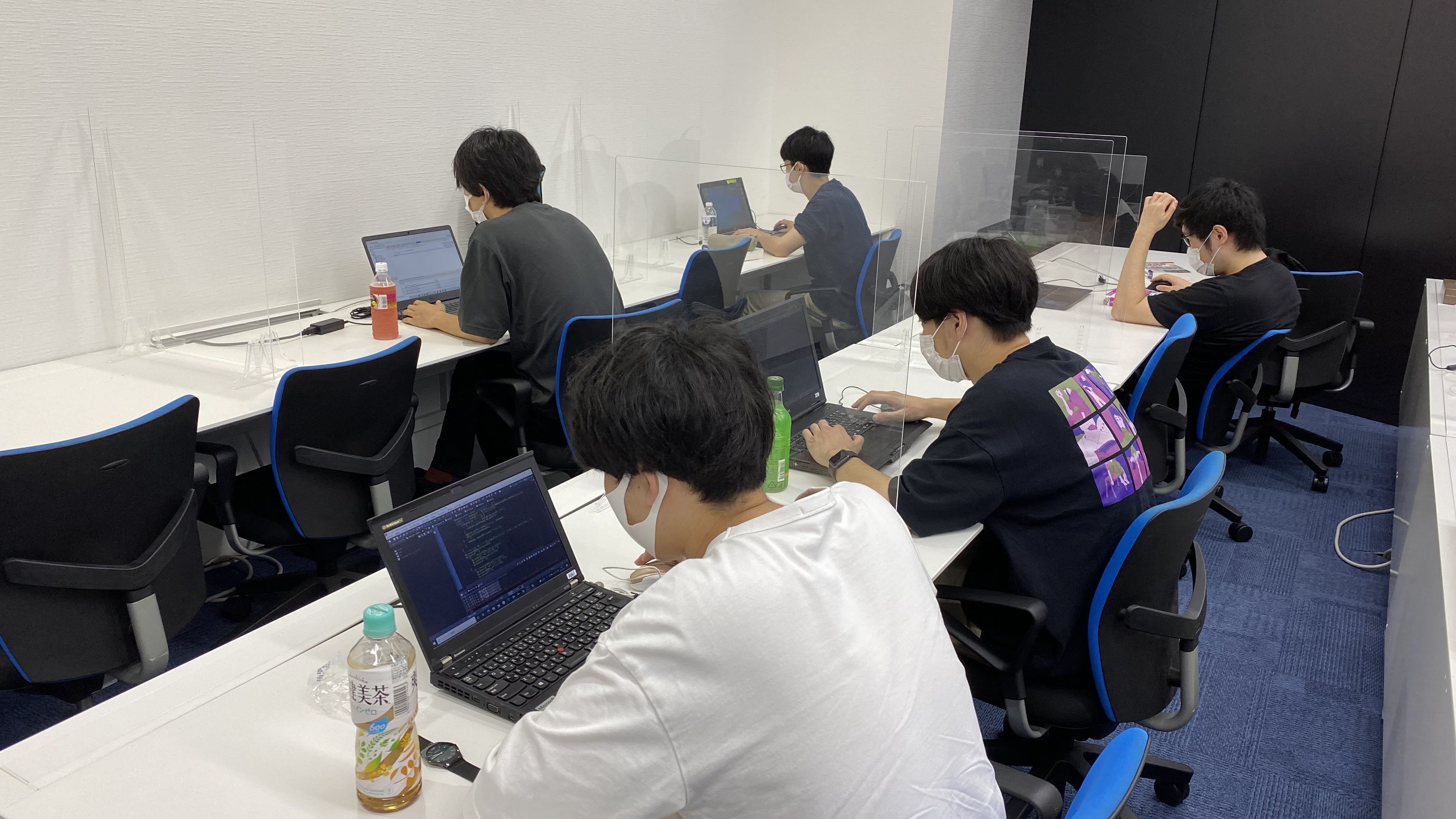 インタビュー風景