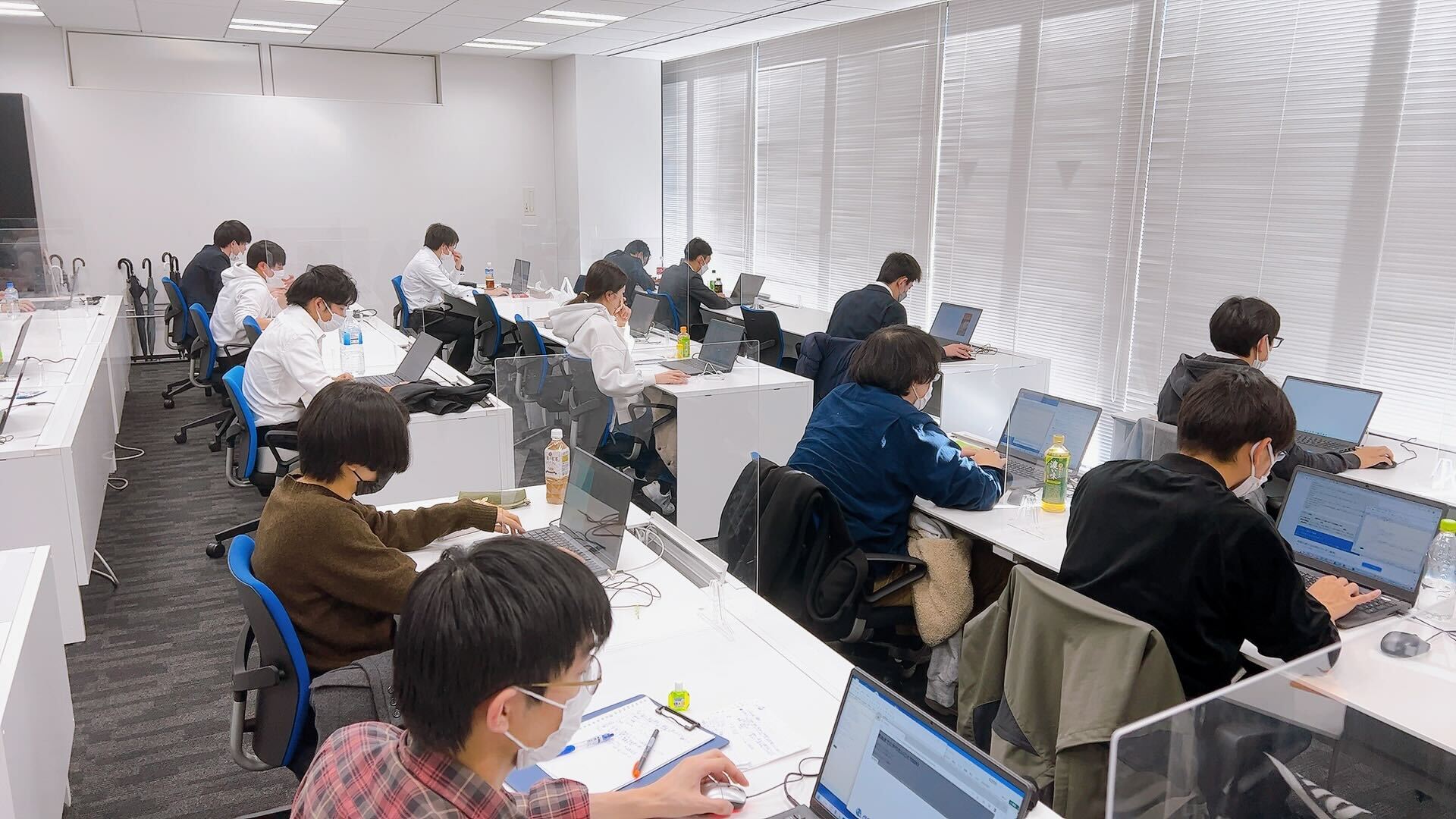 インタビュー風景