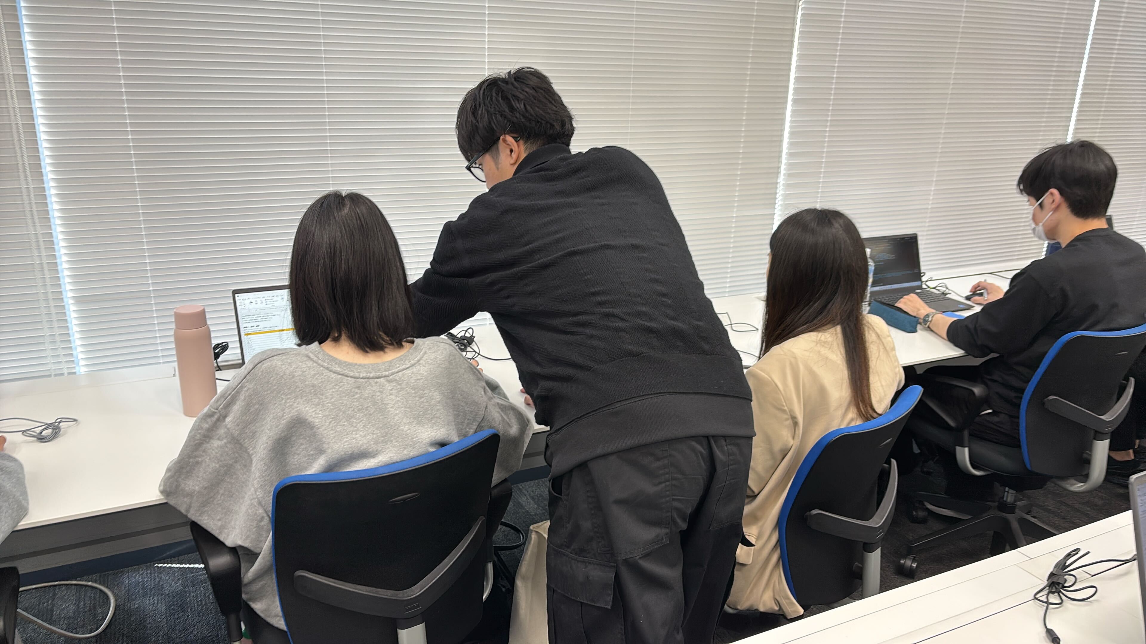 インタビュー風景