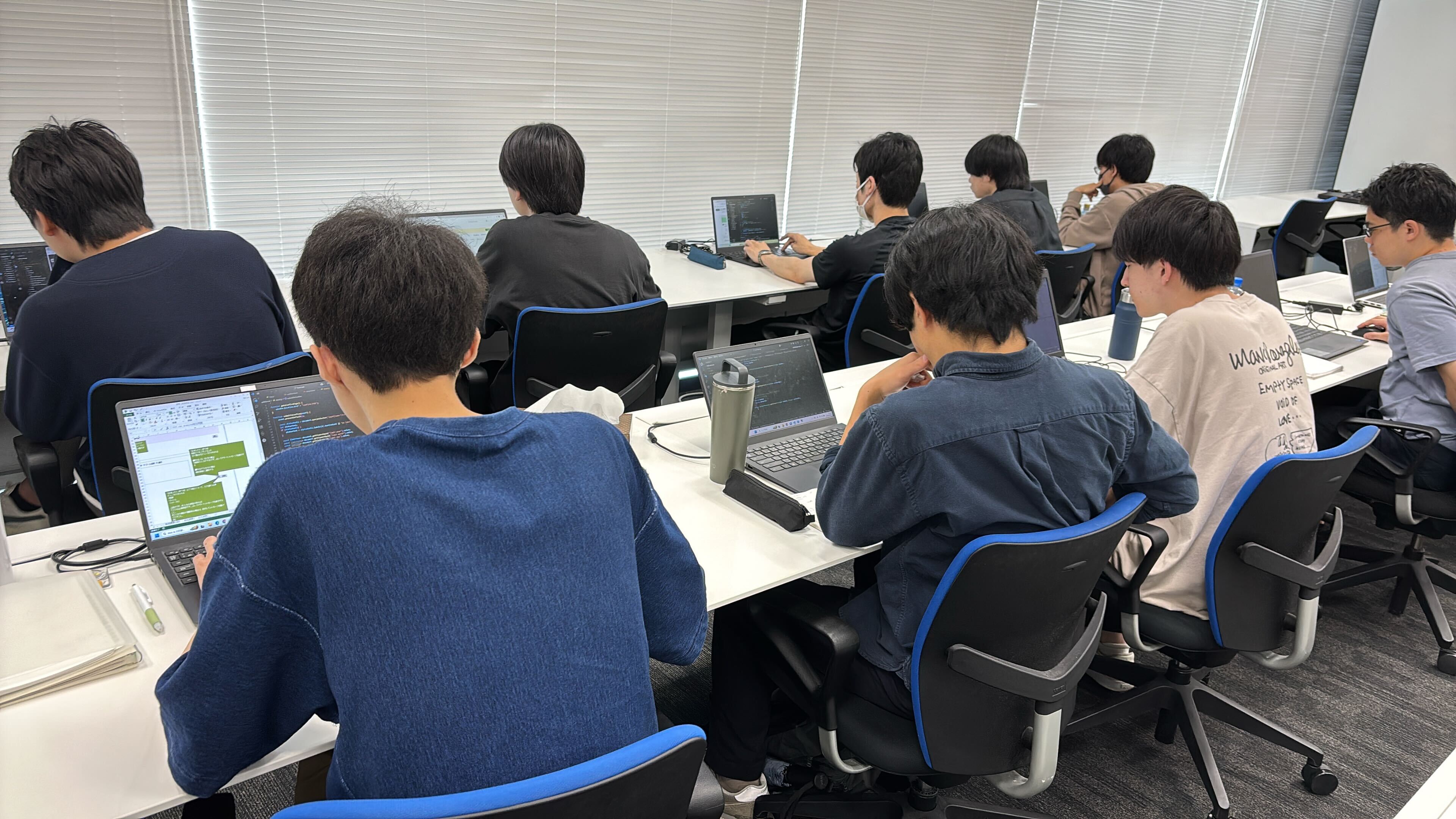 インタビュー風景