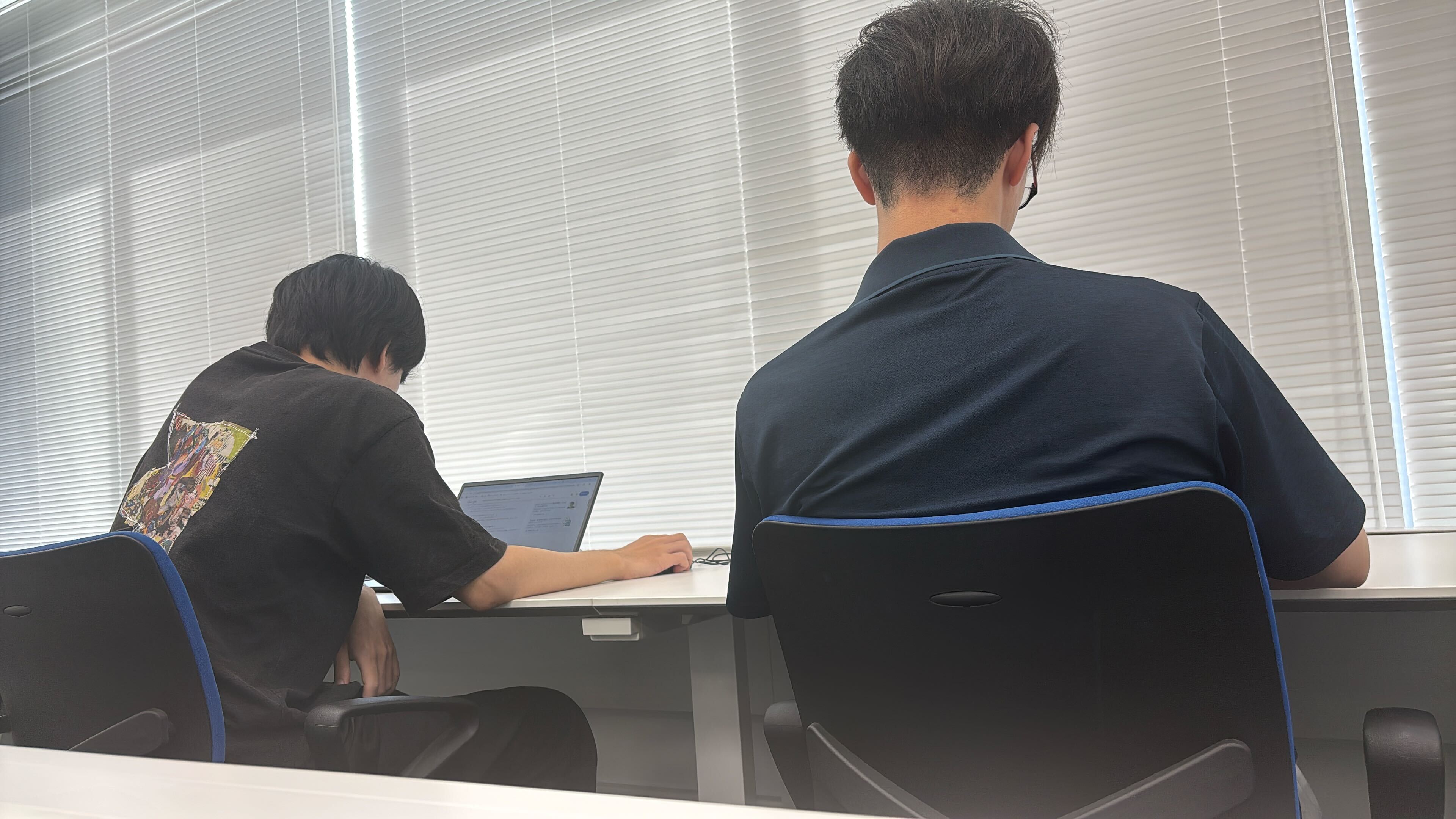 インタビュー風景