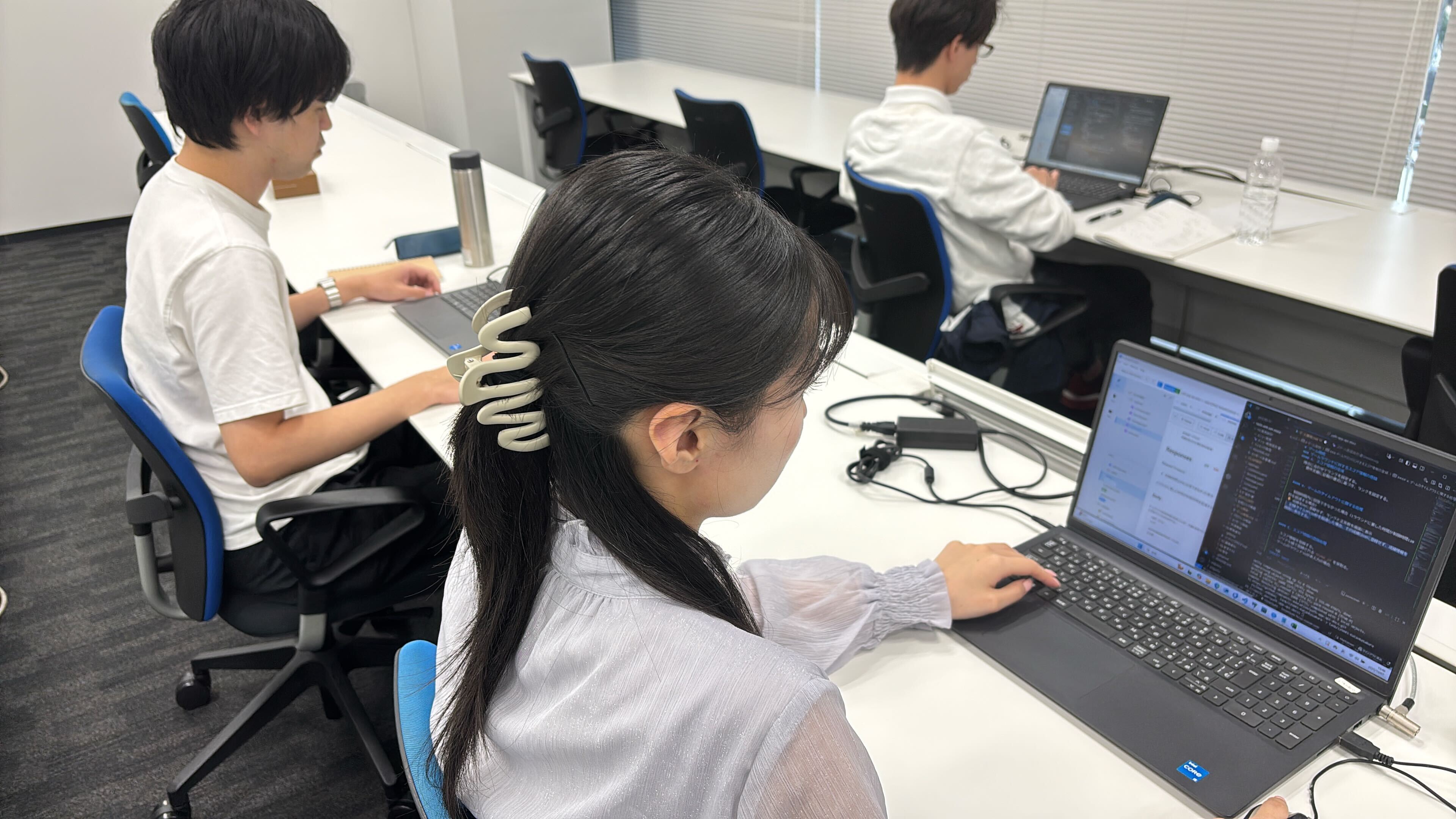 インタビュー風景