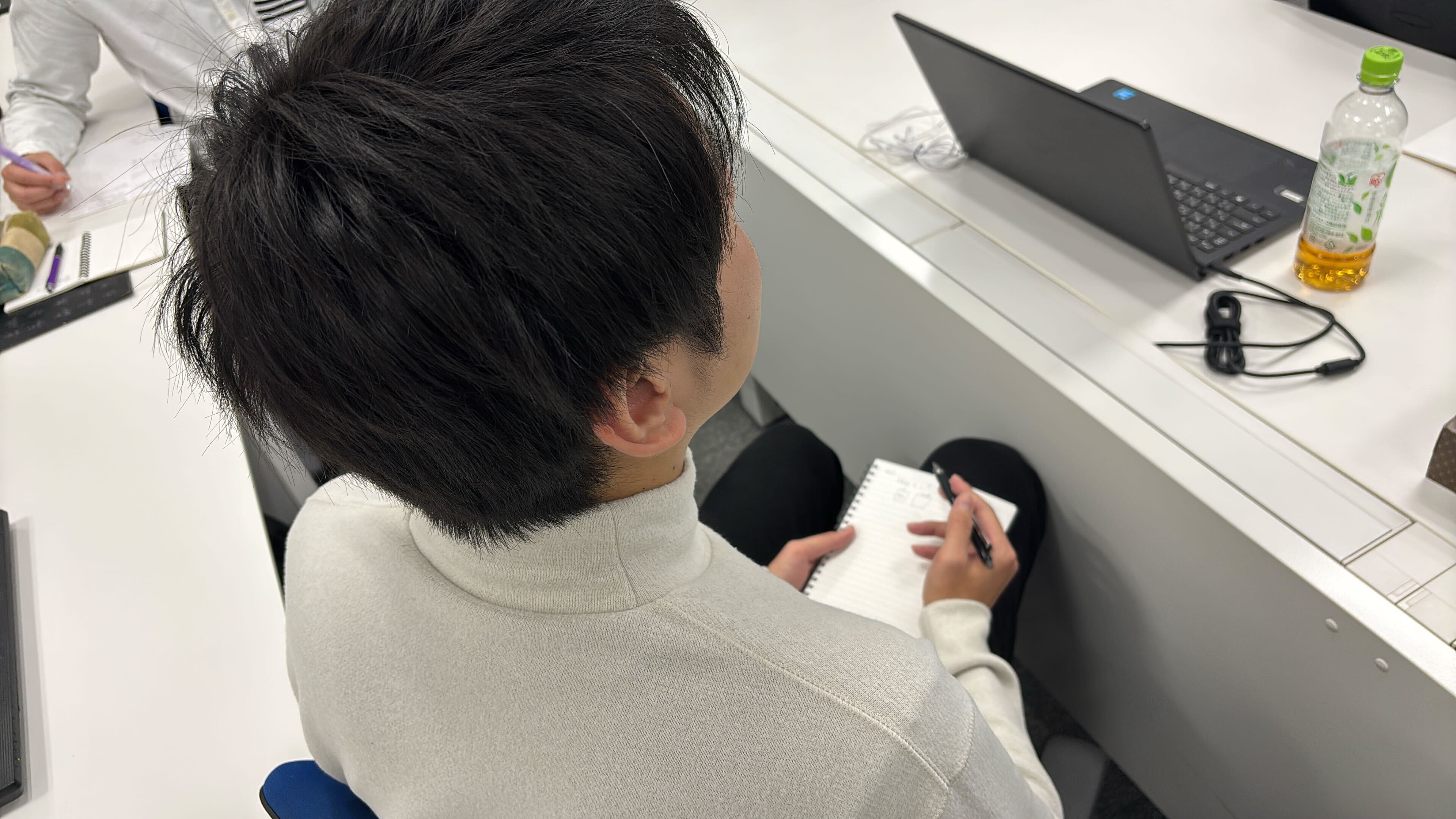 インタビュー風景