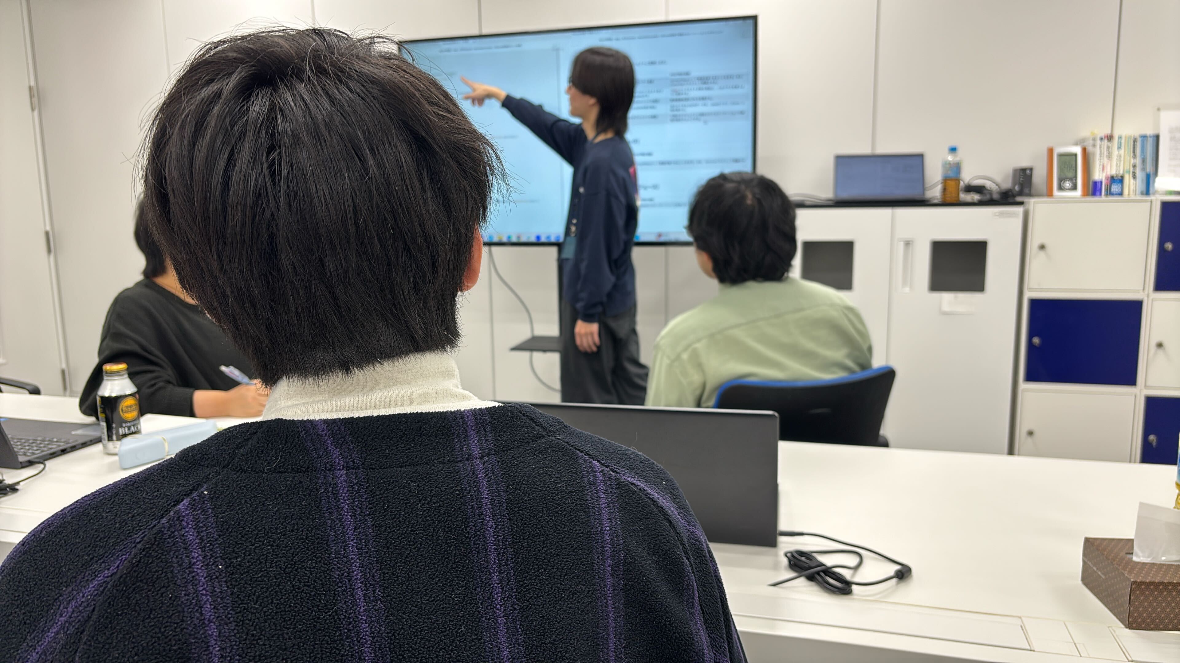 インタビュー風景