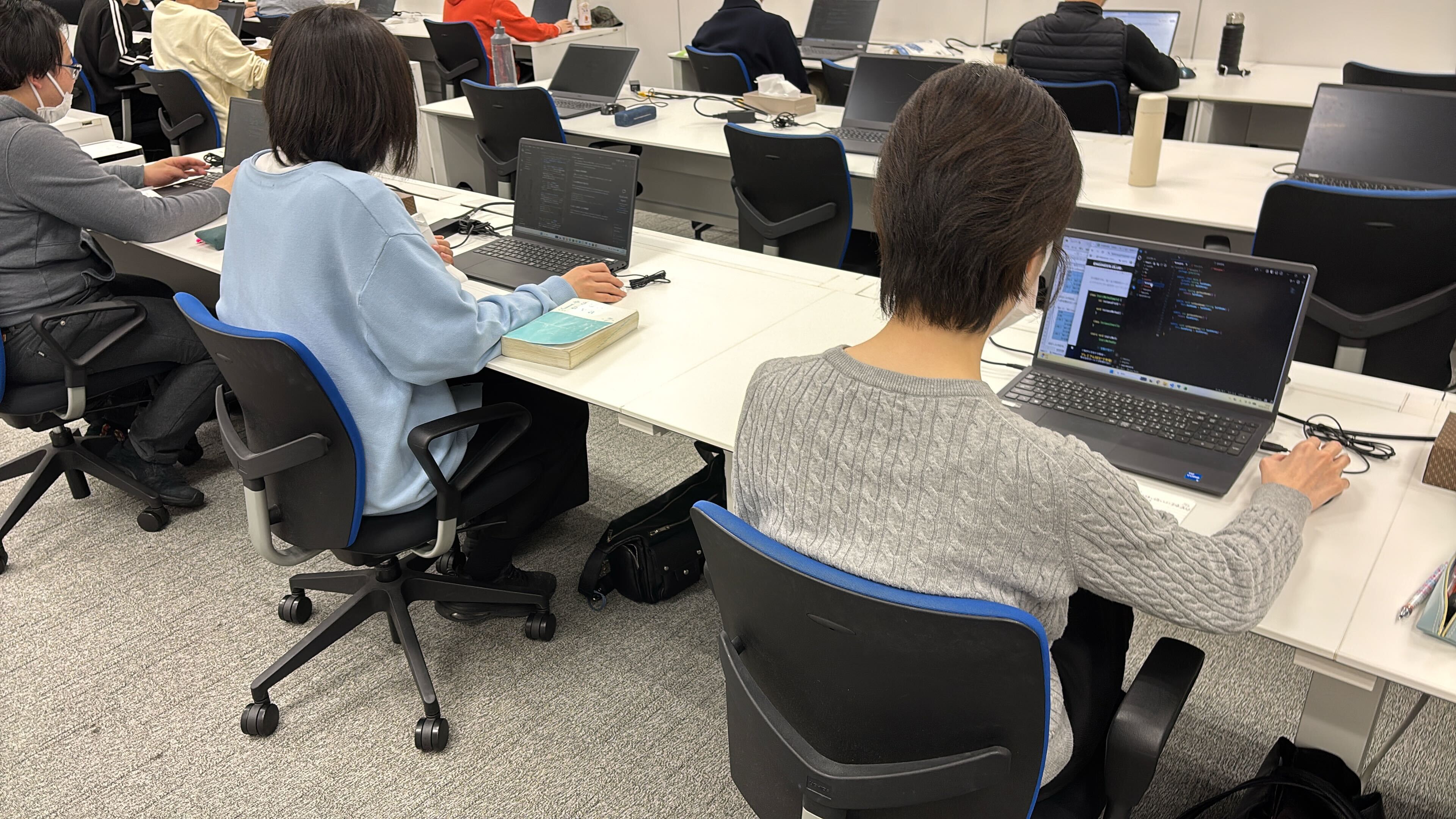 インタビュー風景