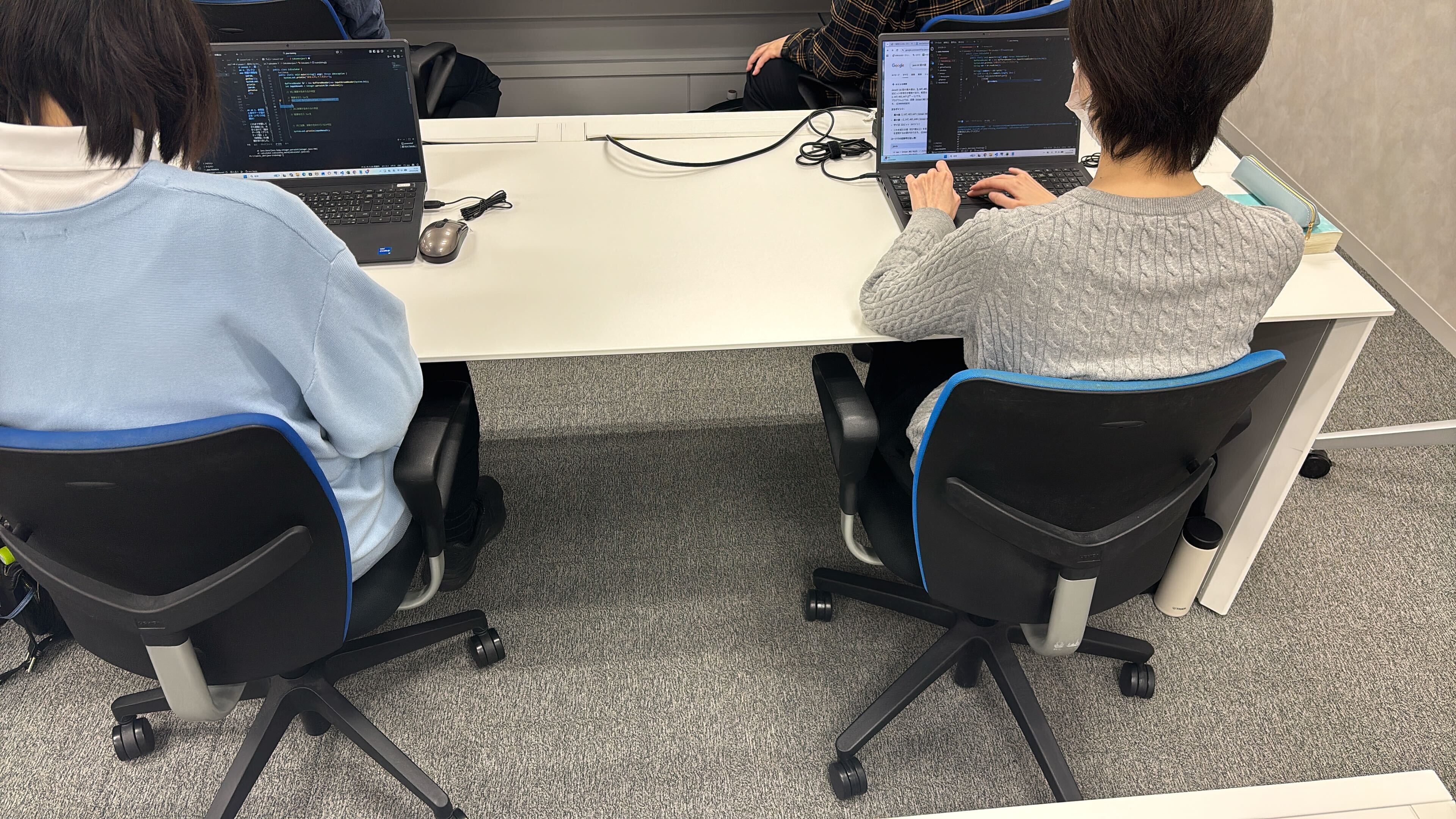 インタビュー風景