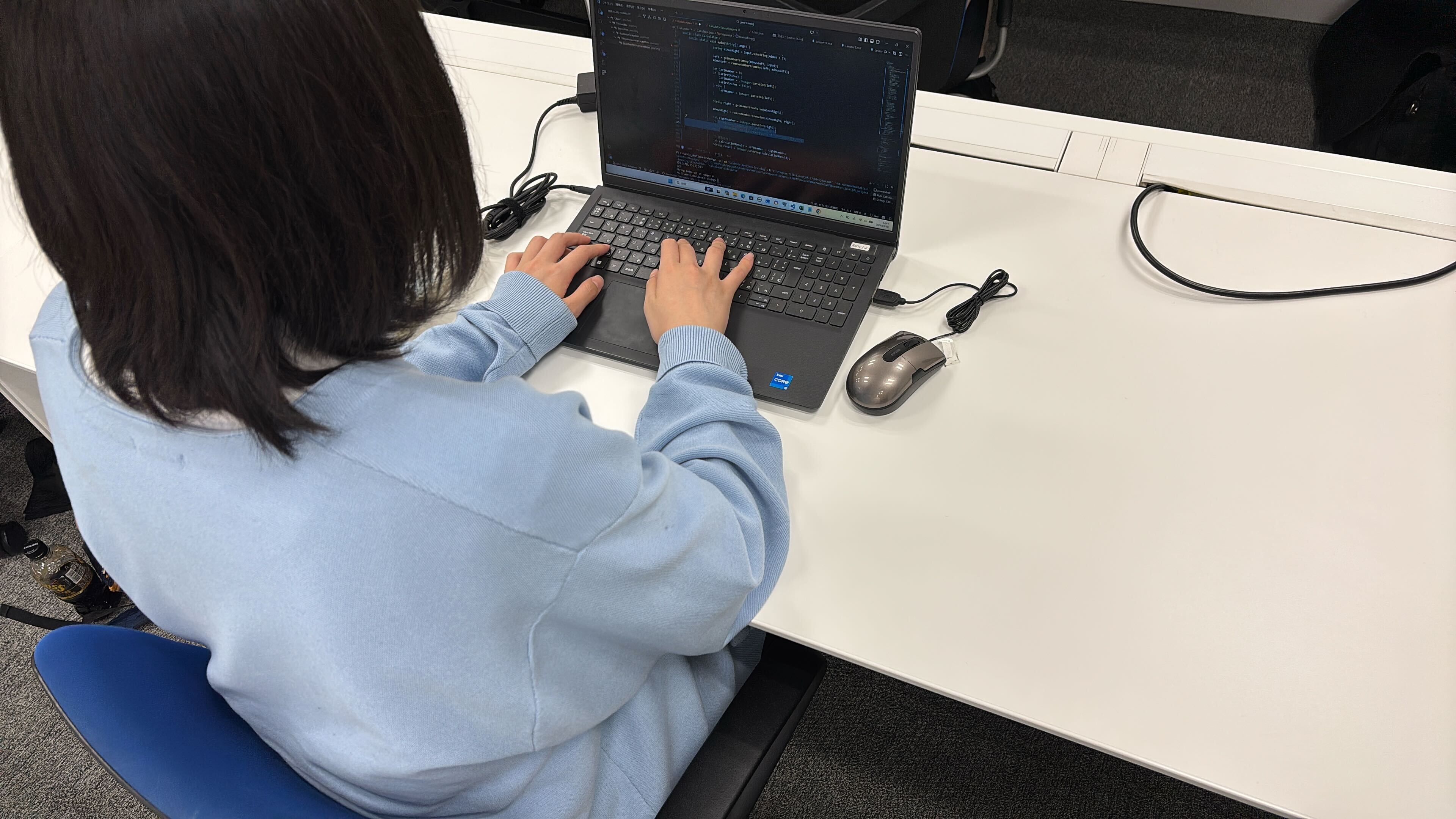 インタビュー風景