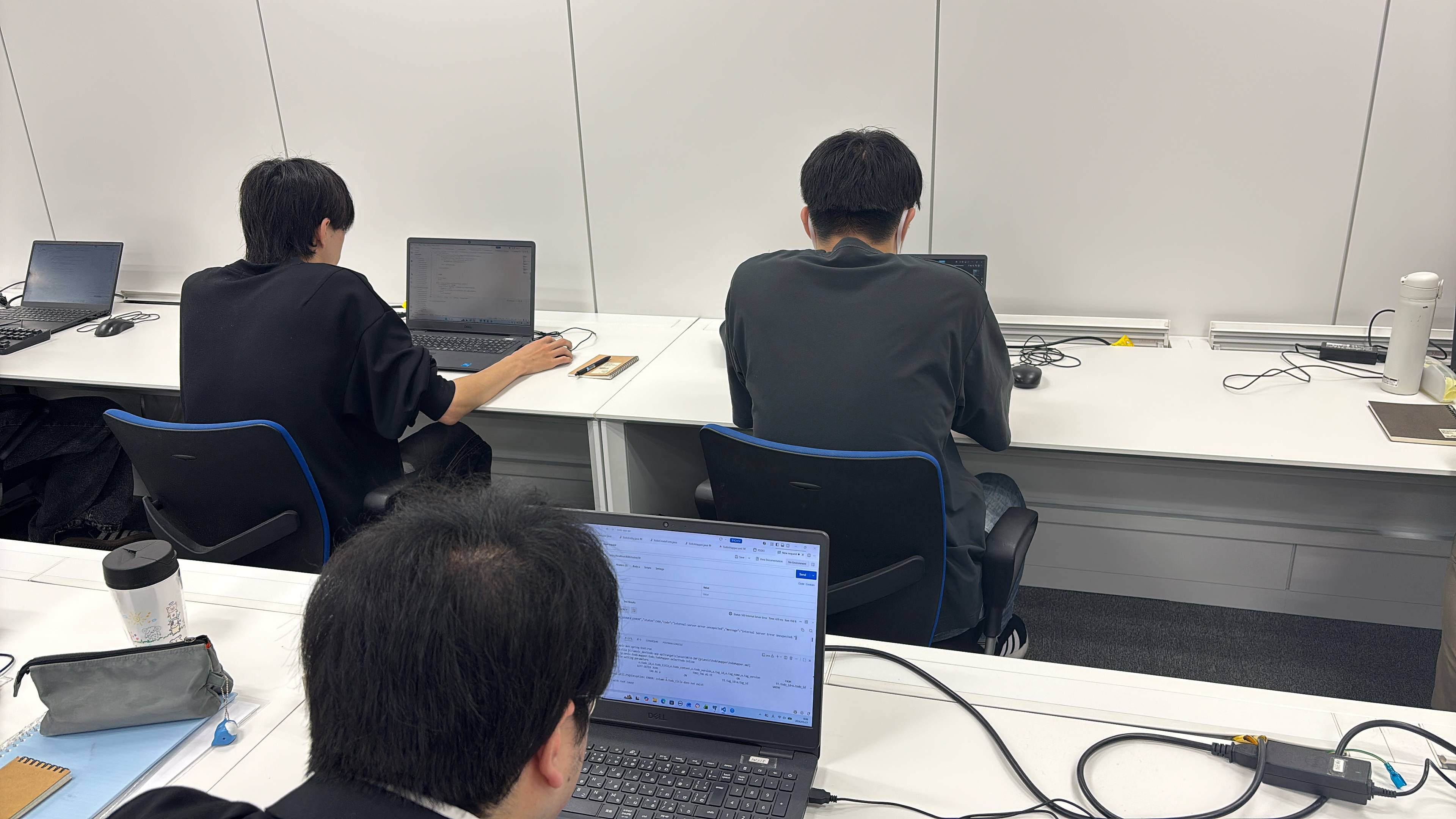 インタビュー風景
