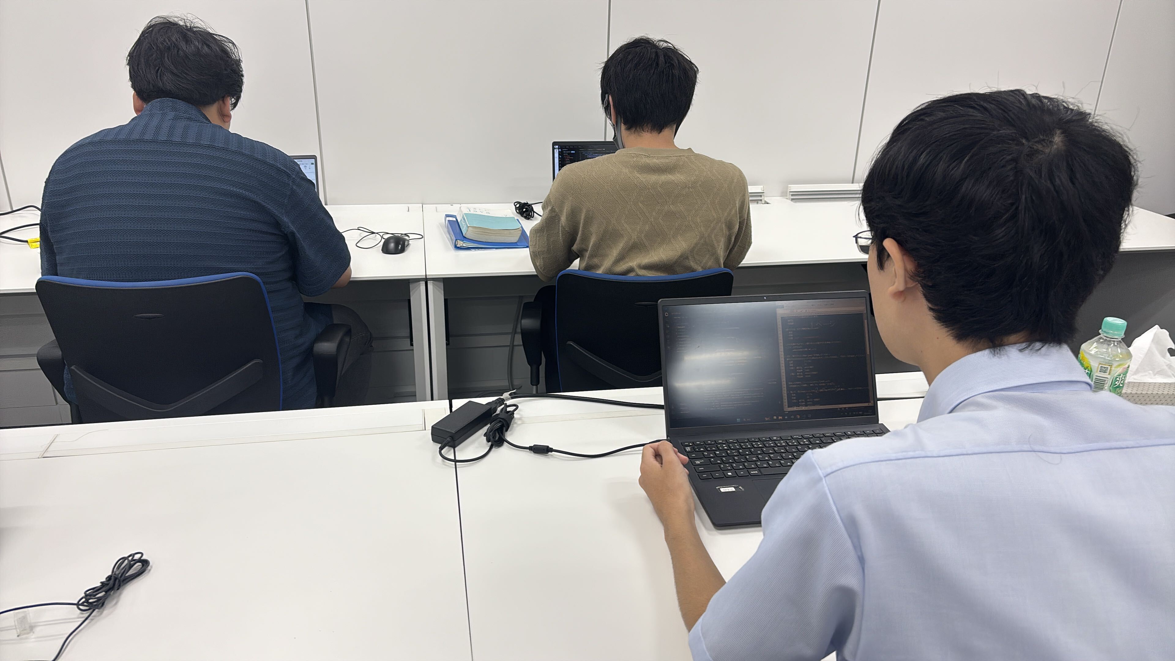 インタビュー風景
